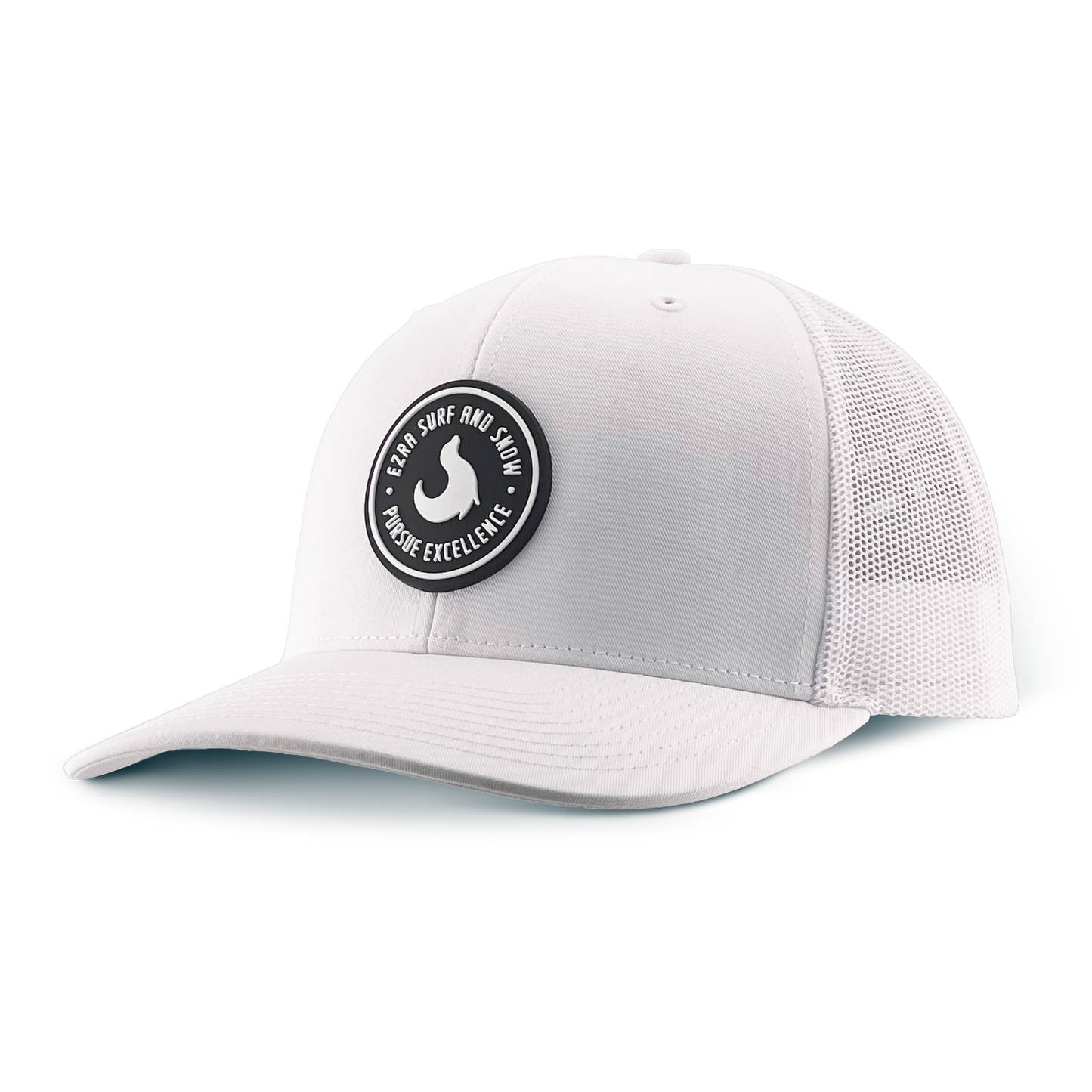 EZRA Moonlight White Trucker Hat