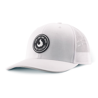 EZRA Moonlight White Trucker Hat