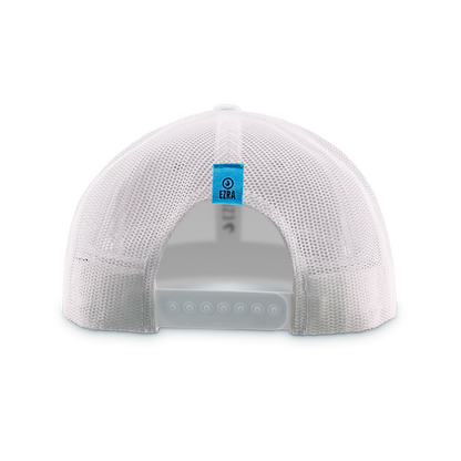 EZRA Moonlight White Trucker Hat