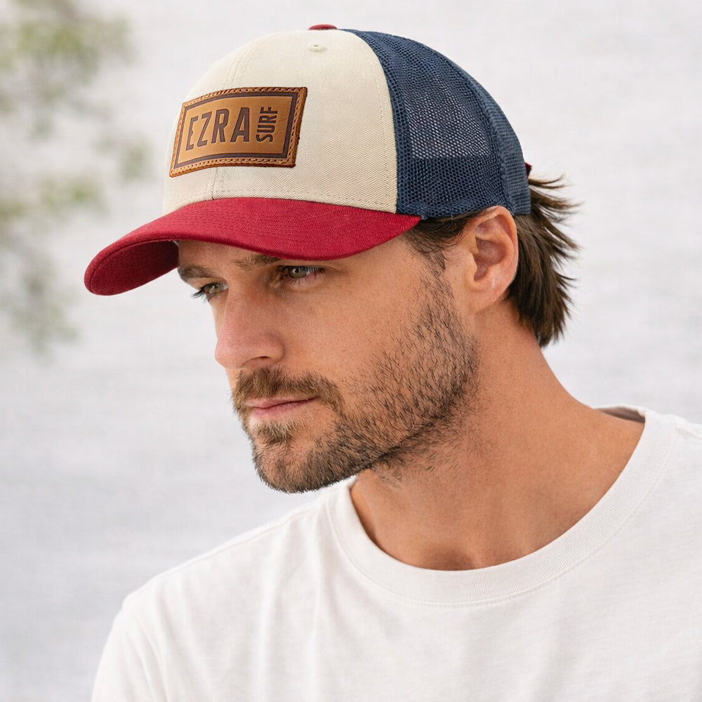 EZRA Old Glory Trucker Hat