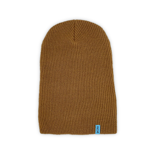 EZRA Adirondack Slouch Beanie - Curry