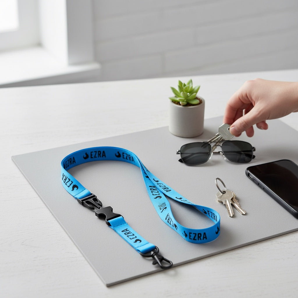 EZRA Logo Lanyard